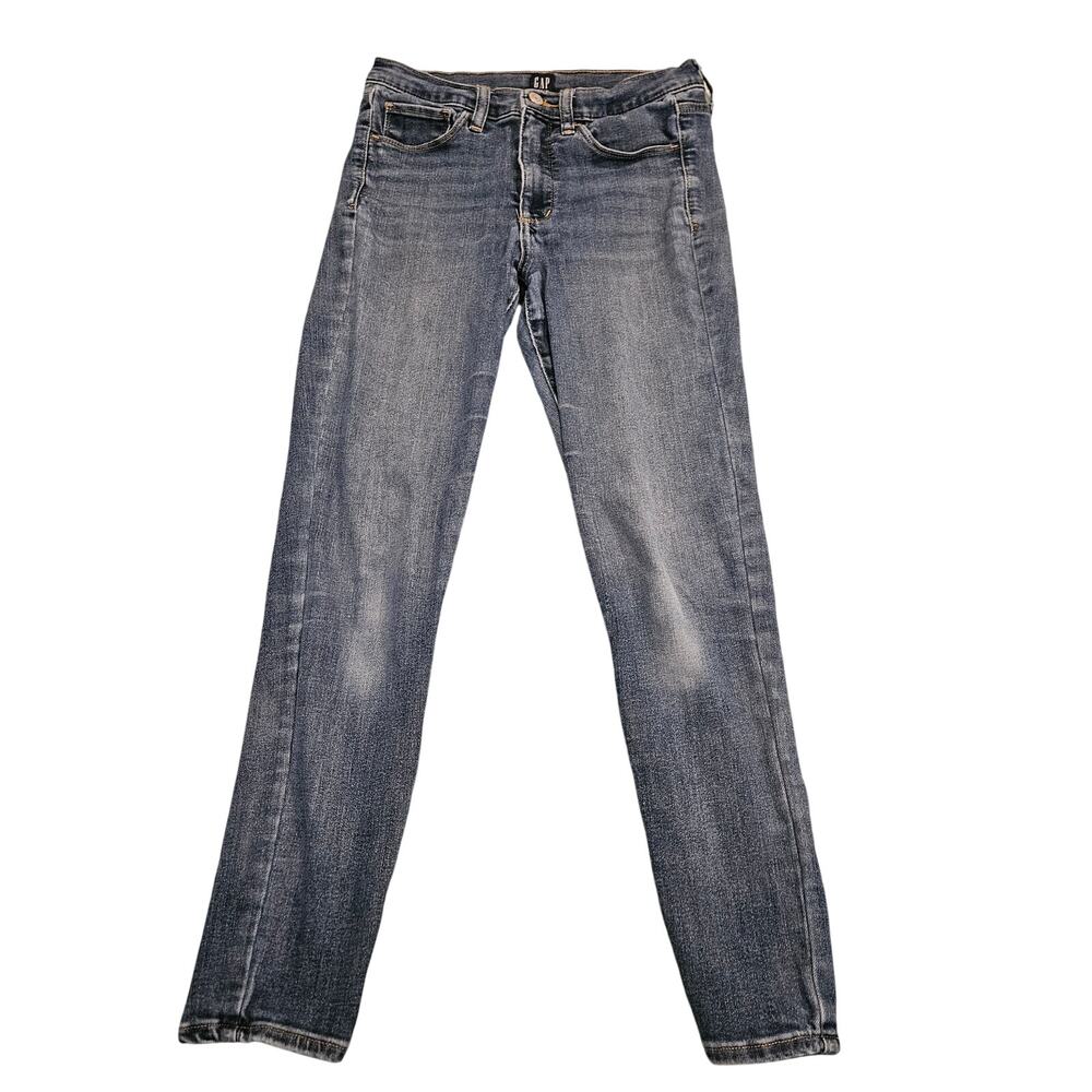 GAP Favorite Jegging Jeans Womens 6/28 Regular Medium Wash Skinny Denim